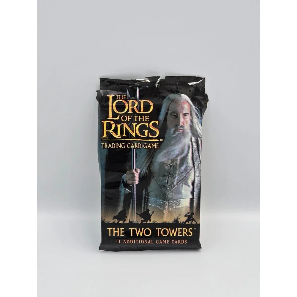Lord of the Rings The Two Towers Trading Card Game Booster Pack- Opened